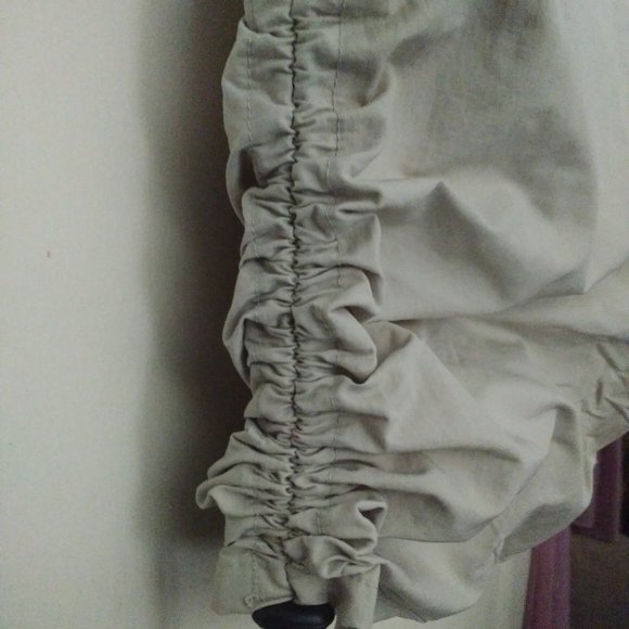 Vintage Rare Pocket Drawstring Adjustable Waist & Sides Fun Fashion Sexy Skirt - Picture 11 of 15